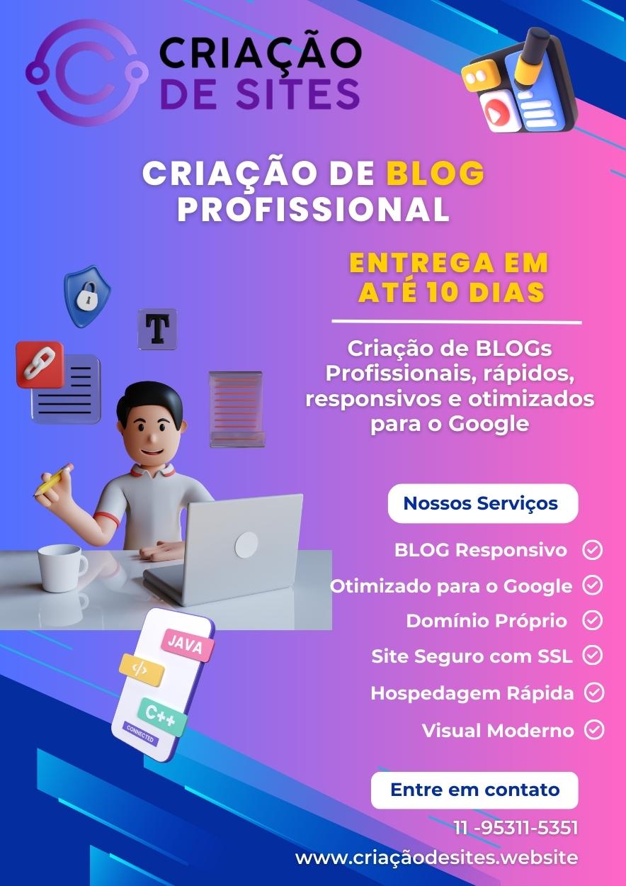 Empresa que faz site profissional - Criação de Site Profissional, criação de sites profissionais, criação de landing page, blog e portais de notícias e criação site profissional