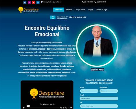 criação de sites profissionais, criação de landing pages