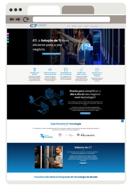 desenvolvimento de sites em sp​