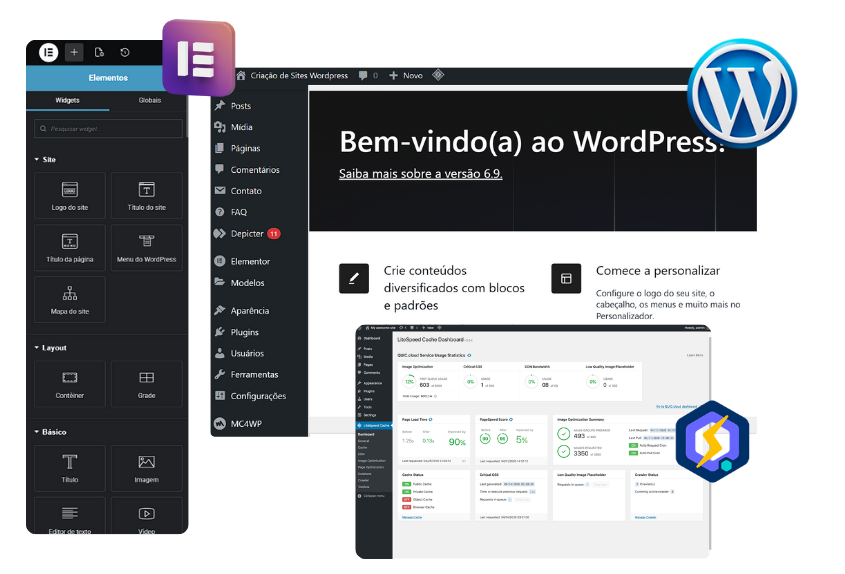 criação de site em wordpress 2026